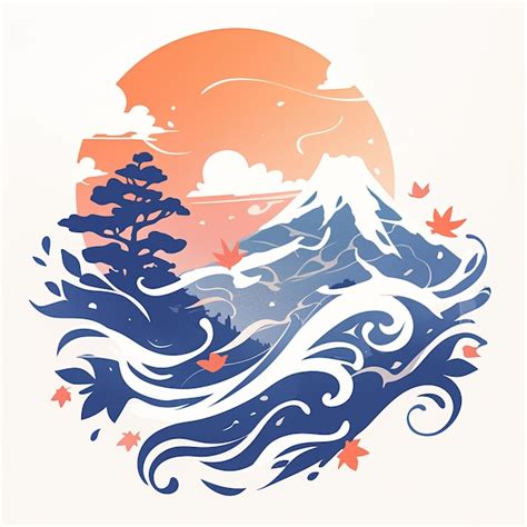 Premium Vector Japanese Hot Spring Patterns With Steamy Water