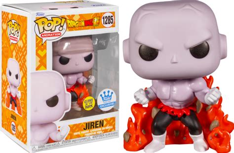 Funko Dragon Ball Super Jiren Powering Up Gitd 1285 Kitsune Relics