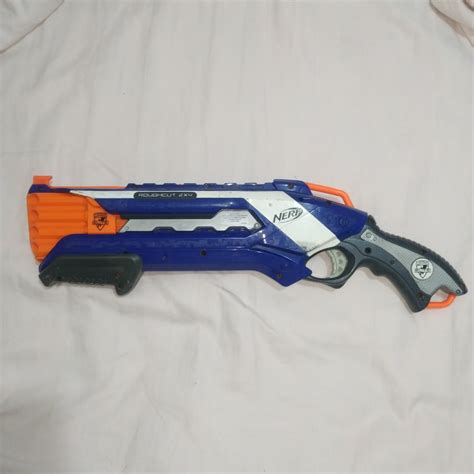 Nerf Elite Roughcut X Blaster Hobbies Toys Toys Games On Carousell