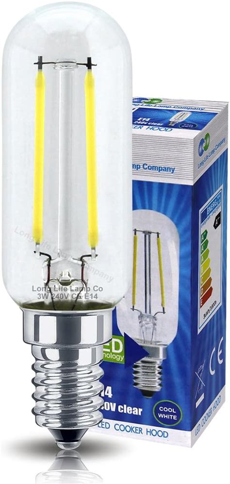 Energizer Filament Led Cooker Hood Bulbs 400lm 38w E14 Ses Pack