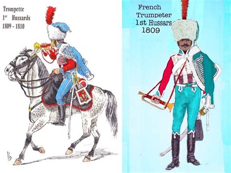 French Trumpeter St Hussars Hussar Trumpeter French