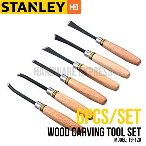 Stanley Wood Carving Tool Set 6 PCS SET 16 120 Lazada PH