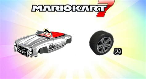 Mercedes SL300 GLA Tires MK8 Port Mario Kart 7 Mods