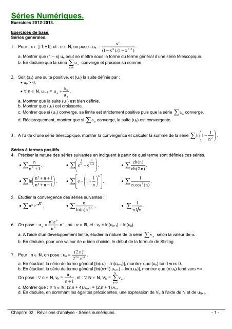 Ntroduire Imagen Formule Somme Telescopique Fr Thptnganamst Edu Vn