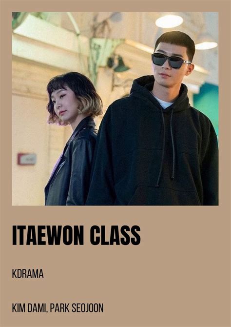 Itaewon Class Class Minimalist Poster Kdrama