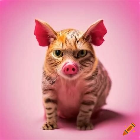 funny pig dressed   cat  craiyon
