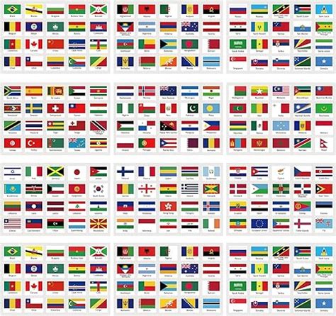 Amazon Pieces World Flag Stickers Country Stickers Flags Of