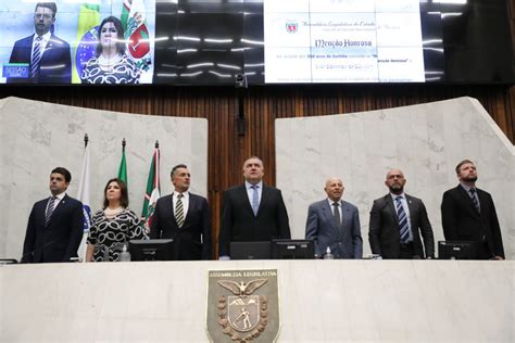 Assembleia Legislativa Do Paraná Notícias Sessão Solene Homenageia