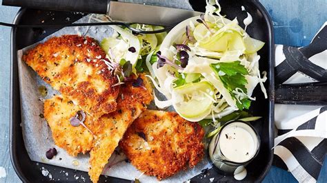 Best Schnitzel Recipes Using Chicken Pork Lamb Veal And Salmon Herald Sun