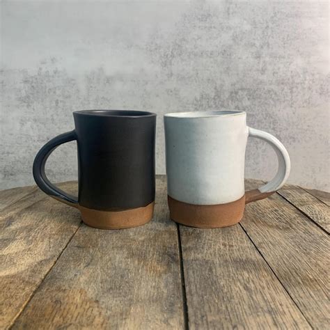 Earthen Pottery Mugs Etsy