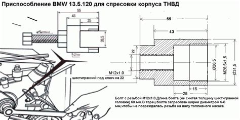 Нужен съемник ТНВД — BMW 5 series (E34), 2,5 л, 1994 года | аксессуары ...