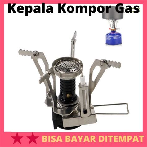 Jual Kepala Kompor Gas Lipat Mini Camping Stove Kompor Gas Lipat