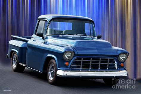 1956 Chevrolet 3100 Stepside Pickup Photograph By Dave Koontz Fine
