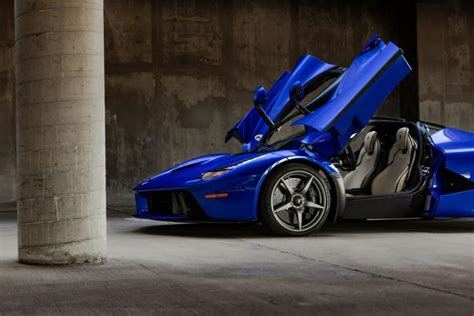 Ferrari LaFerrari Allasta Lunico Esemplare Blu Elettrico