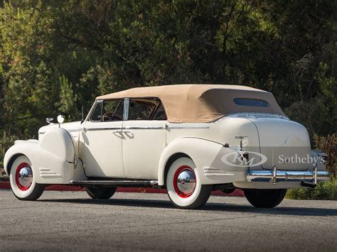 1938 Cadillac V 16 Convertible Sedan By Fleetwood Hershey 2018 RM