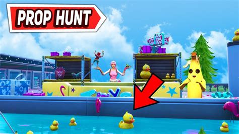 Nuevo Prop Hunt En Una Feria De Juguetes Fortnite Prop Hunt Youtube