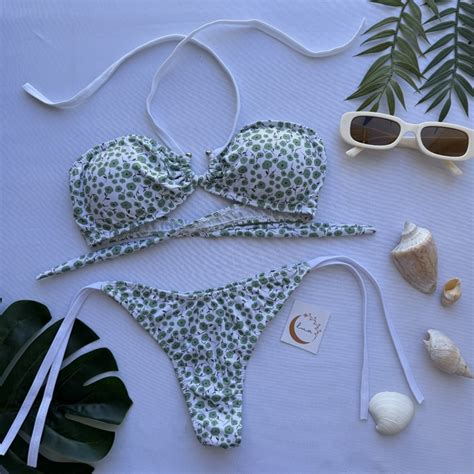 Bikini Aurora Verde C 8150 Lua lencería mayorista