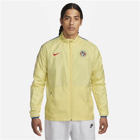 Nike Club Am Rica Repel Academy Awf Men S Soccer Jacket In Yellow