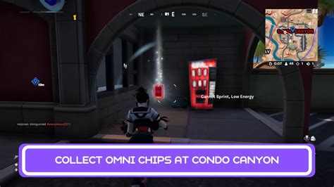 Collect Omni Chips At Condo Canyon Fortnite Chapter 3 Season 2 Youtube