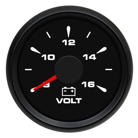 Geloo 52mm Marine Voltage Gauge 8 16 Volt Meter Gauges