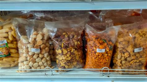 Manokwari February 1 2024 Various Flavors And Types Of Crackers Sold