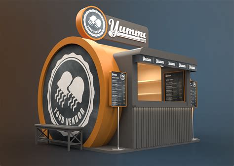 KIOSK FOOD VENDOR On Behance