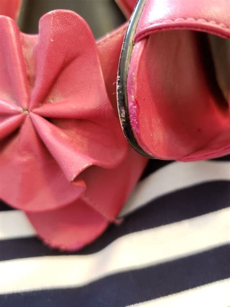 Hot Pink Barbiecore Vintage Peep Toe Leather Pumps R Gem