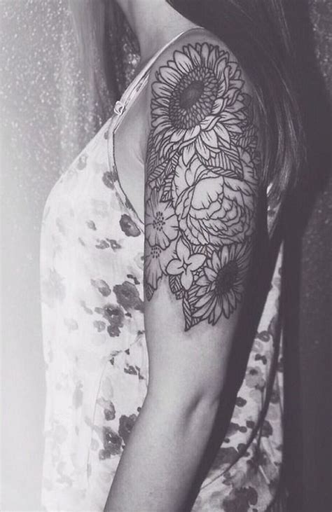 40 Cool And Pretty Sleeve Tattoo Designs For Women