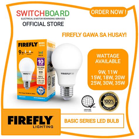 FIREFLY Basic Series Led Bulb Daylight Warm White Cool White