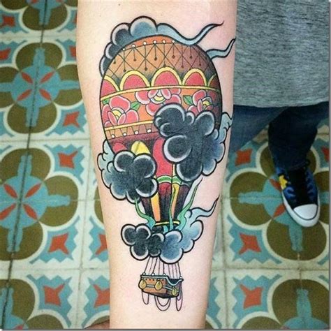 70 Amazing Balloon Tattoo Suggestions And Get Inspired Air Balloon