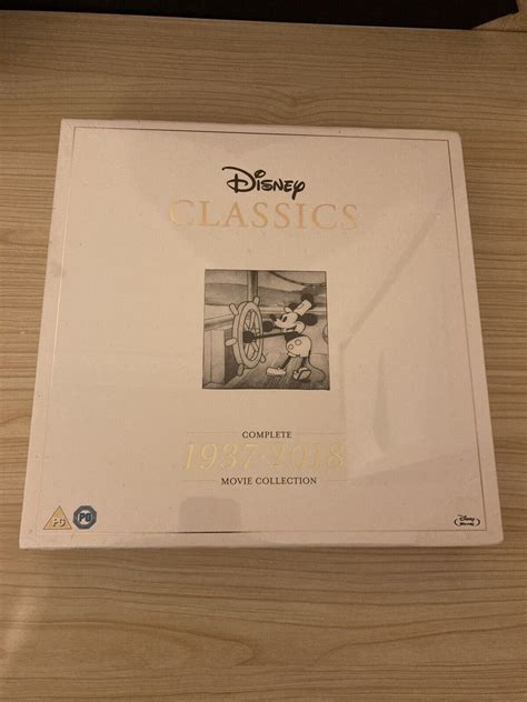 Disney Classics Complete Movie Collection 1937 2018 Bluray 55 Discs New And Sealed Etsy