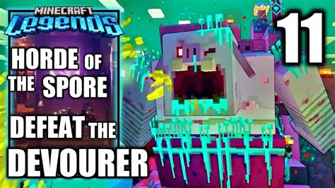 Minecraft Legends Defeat The Devourer Leader Of The Horde Of The