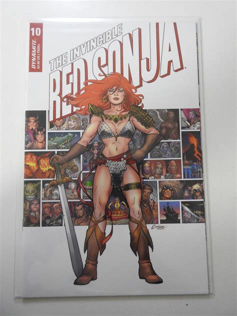 The Invincible Red Sonja 10 Cover A Amanda Conner 2022 Comic