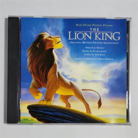 The Lion King Original Motion Picture Soundtrack Cd Album 1994 Aust