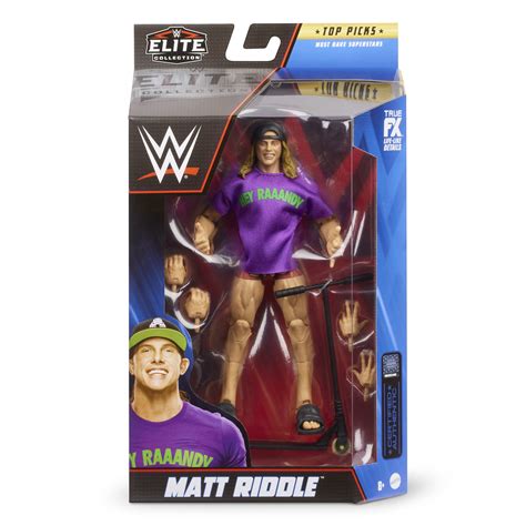 Matt Riddle Wwe Elite Top Picks Wave Mattel Wwe Toy