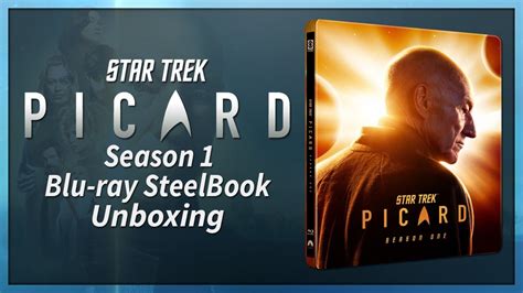 Star Trek Picard Season Blu Ray Steelbook Unboxing Youtube