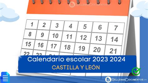 Calendario Escolar Castilla Y Le N Rellenardocumentos Es