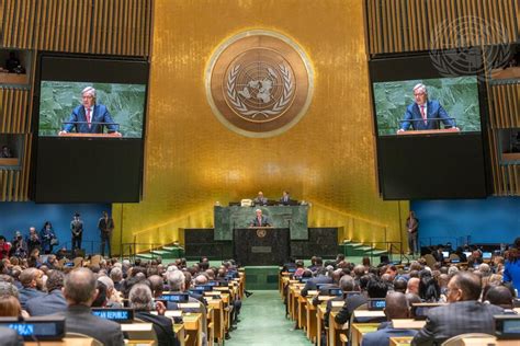 Abertura Do Debate Geral Da 78ª Sessão Da Assembleia Geral Da Onu As