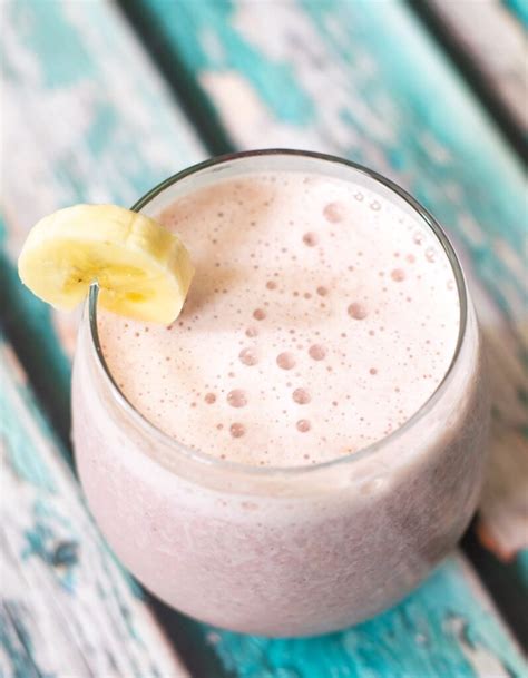 Strawberry Banana Oat Smoothie Thrift And Spice