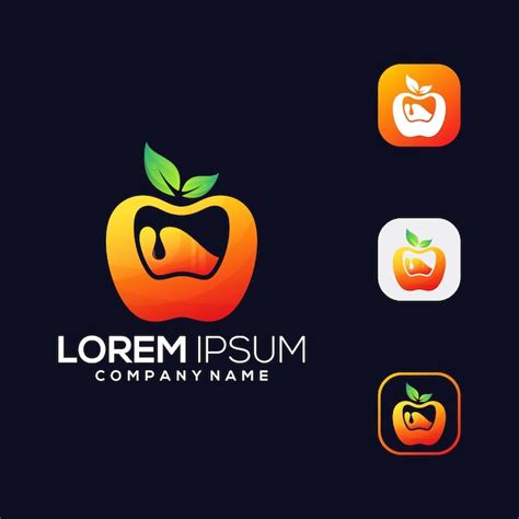 Premium Vector Apple Juice Premium Logo Icon