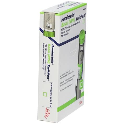 Huminsulin Basal NPH KwikPen 5 St Mit Dem E Rezept Kaufen Shop