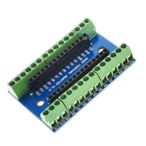 Shield para Arduino Nano c bornera atornillable Tío Led