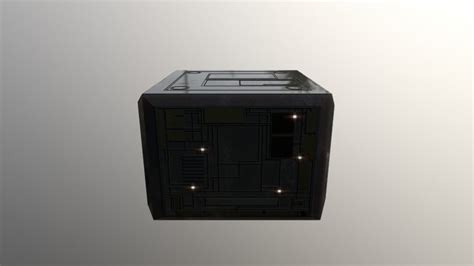 Futuristic Box 3d Models Sketchfab