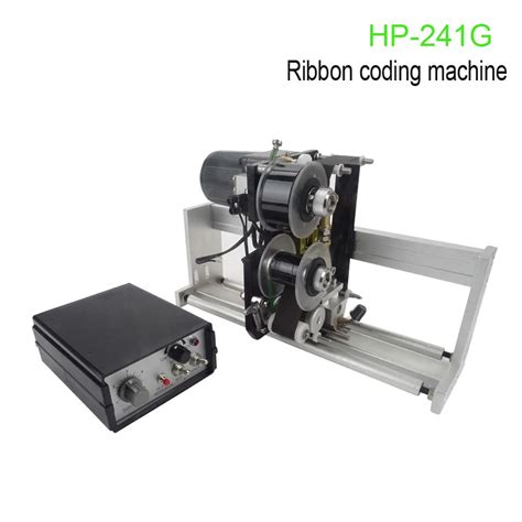 HP G Color Ribbon Hot Printing Machine Heat Ribbon Printer For Packing In Stamps From Home