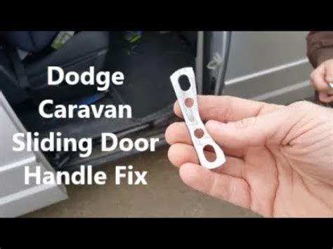 How To Remove Sliding Door Panel On Dodge Caravan