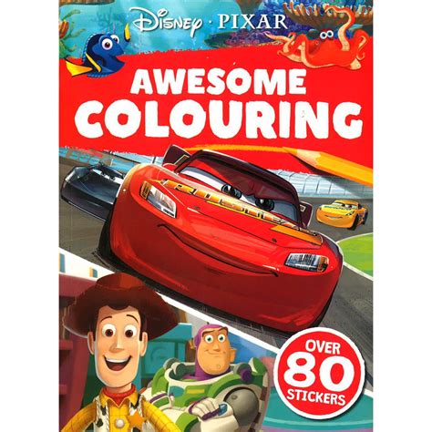 BBW Colouring Play Disney Disney Pixar Mixed Awesome Colouring ISBN