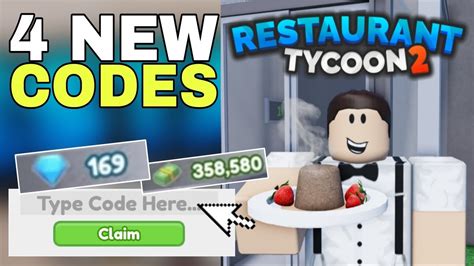 Restaurant Tycoon 2 Codes New Gems Restaurant Tycoon 2 Codes