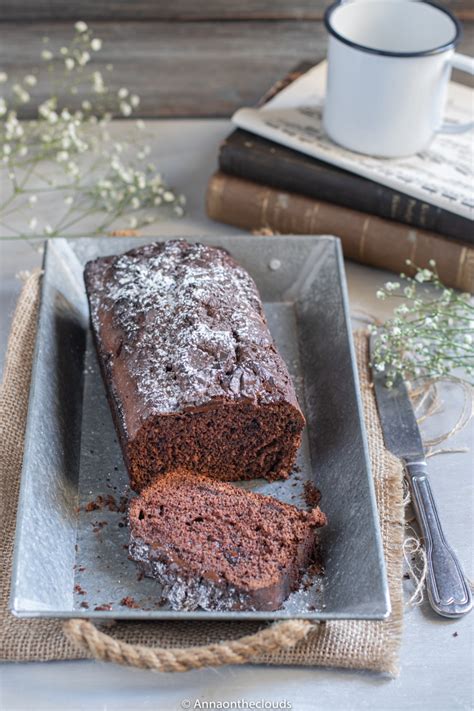 Plumcake Soffice Al Cioccolato Ricetta Facile Anna On The Clouds