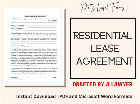 Microsoft Word Rental Agreement Template