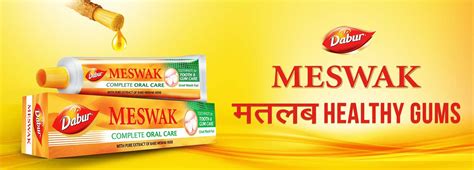 Dabur Meswak Best Herbal Toothpaste For Sensitive Teeth